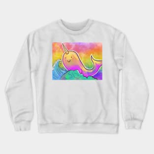 The Dumbest Baby Narwhal (Who We Love) Crewneck Sweatshirt